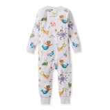 Burt's Bees Organic Baby One-Piece Sleeper Snorkeling Friends