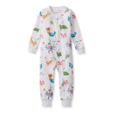 Burt's Bees Organic Baby One-Piece Sleeper Snorkeling Friends