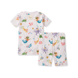 Burt's Bees Organic Two-Piece Pajamas Snorkeling Friends