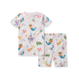 Burt's Bees Organic Two-Piece Pajamas Snorkeling Friends