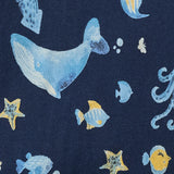 Burt's Bees Organic Baby One-Piece Sleeper Under the Sea