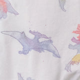 Burt's Bees Organic Baby Sleeper Romper Watercolor Dinos Sweetpea