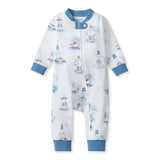 Burt's Bees Organic Baby One-Piece Sleeper Lighthouse Tour