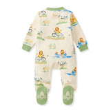Burt's Bees Organic Baby One-Piece Sleeper Lion Life