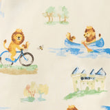 Burt's Bees Organic Two-Piece Pajamas Lion Life