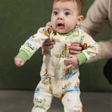Burt's Bees Organic Baby One-Piece Sleeper Lion Life