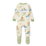 Burt's Bees Organic Baby One-Piece Sleeper Lion Life