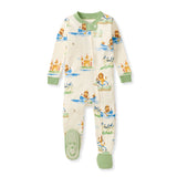 Burt's Bees Organic Baby One-Piece Sleeper Lion Life