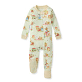 Burt's Bees Organic Baby One-Piece Sleeper Orchard