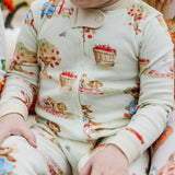 Burt's Bees Organic Baby One-Piece Sleeper Orchard