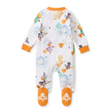 Burt's Bees Organic Baby One-Piece Sleeper Happy Halloween