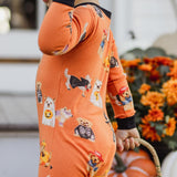 Burt's Bees Organic Baby One-Piece Sleeper Doggy Dress Up