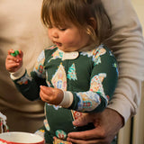 Burt's Bees Organic Baby One-Piece Gingerbread Houses