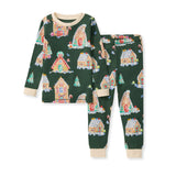 Burt's Bees Organic Two-Piece Pajamas Gingerbread Houses