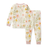 Burt's Bees Organic Two-Piece Pajamas Wild Floral