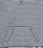 Burt's Bees Organic Baby Boy Hooded Top & Shorts Set Classic Stripe