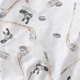 Burt's Bees Organic Baby & Toddler Sweatshirt & Pants Set Hockey Season