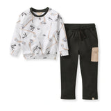 Burt's Bees Organic Baby & Toddler Sweatshirt & Pants Set Hockey Season