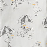 Burt's Bees Organic Baby One-Piece Sleep & Play Silly Seagulls