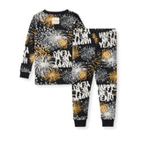 Burt's Bees Organic Two-Piece Pajamas Happy New Year