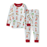 Burt's Bees Organic Two-Piece Pajamas Santa in the Sky