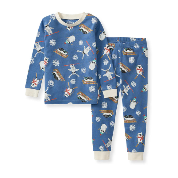 Burt's Bees Organic Two-Piece Pajamas Meet Me on the Mountain
