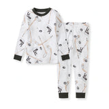 Burt's Bees Organic Two-Piece Pajamas Hockey Season