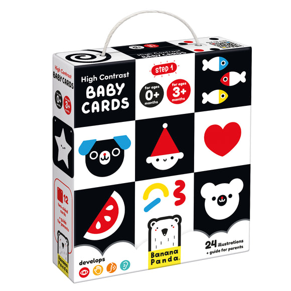 Banana Panda® High Contrast Baby Cards