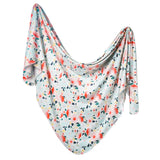 Copper Pearl: Knit Swaddle Blanket - Leilani