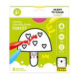 Banana Panda® Looong Coloring Books - Ready to Color Forest