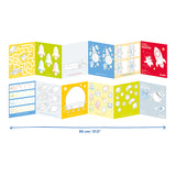 Banana Panda® Looong Coloring Books - I Love Coloring Space