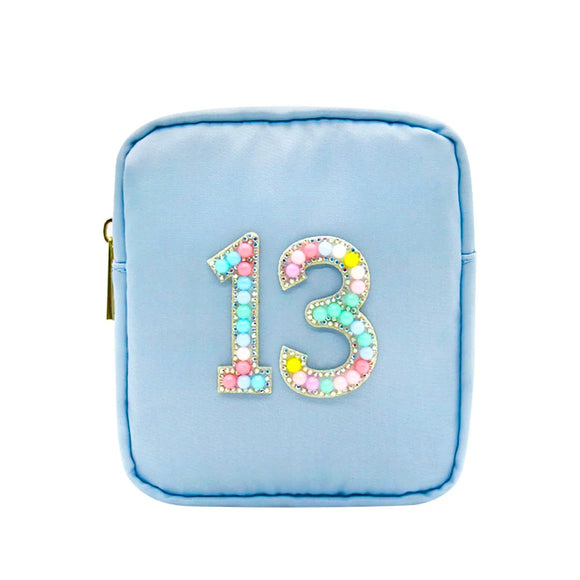 Mavi Bandz Varsity Bag Small: Lucky Number 13