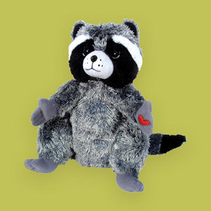 MerryMakers® The Kissing Hand Chester Raccoon Plush 9"