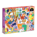 Mudpuppy Puzzle 1000 piece Cozy Cat Club