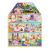 Mudpuppy 100 Piece House-shaped Puzzle: Cottontail Cottage