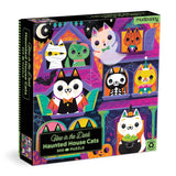 Mudpuppy 300 Piece Puzzle - Haunted House Cats