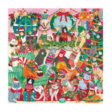 Mudpuppy Puzzle 500 piece Merry Catmas!
