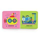 Mudpuppy Color Magic Bath Book - Busy Boats