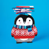 Mudpuppy Penguin Stack-up Wooden Balancing Game