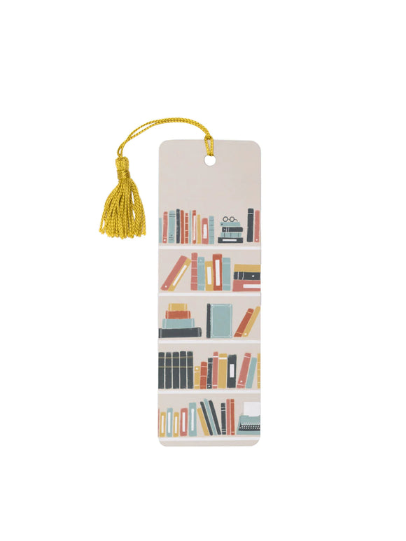 Out of Print Bookmark: Bookshelf