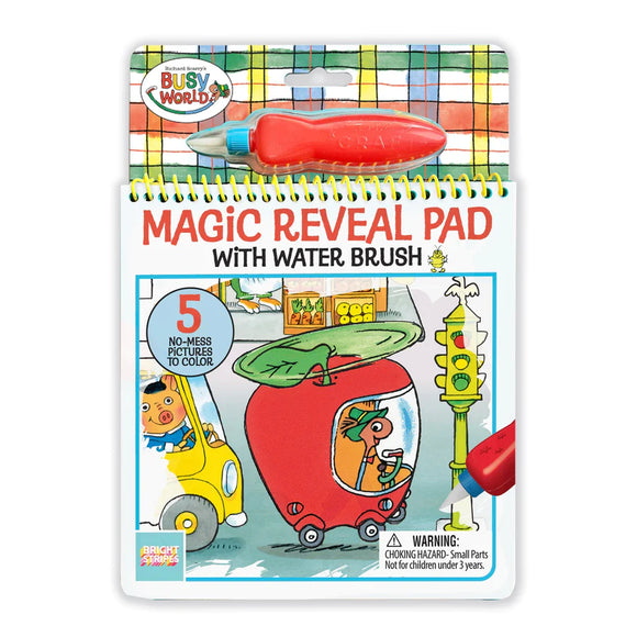 Bright Stripes Richard Scarry's Busy World®: Magic Reveal Pad