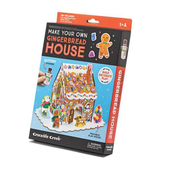 Crocodile Creek Design and Build a Gingerbread House