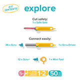 MakeDo: Explore Kit (50 pieces)