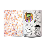 Ooly® Stickiville: Color-in' Sticker Book - Cute n Spooky Doodles
