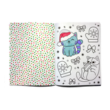 Ooly® Stickiville: Color-in' Sticker Book - Jolly Cheer Doodles