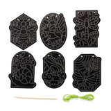 Ooly® Mini Scratch & Scribble: Window Banner Kit - Garden