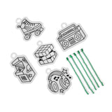 Ooly Mini Shrink-Its!: D.I.Y. Shrink Art Kit - Rad Times
