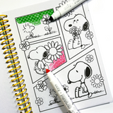 Ooly® x Peanuts®: Coloring Activity & Sticker Kit