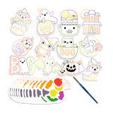 OOLY® Playful Painters: Easy Watercolor Painting Kit - Trick or Treat