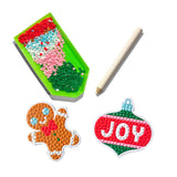 Ooly® Mini Razzle Dazzle: D.I.Y. Gem Sticker Kit - Jingle & Joy